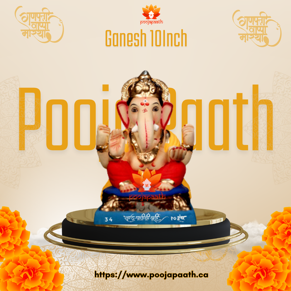 Potya Ganesh ji Eco Friendly Idol- 10 Inch #GaneshChaturthi