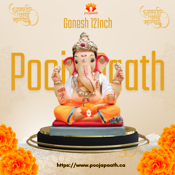 Potya Ganpati ji Eco Friendly Idol- 12 Inch #GaneshChaturthi