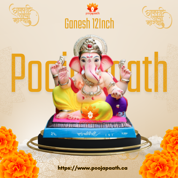 Asan Ganpati ji  Eco Friendly Idol- 12 Inch #GaneshChaturthi