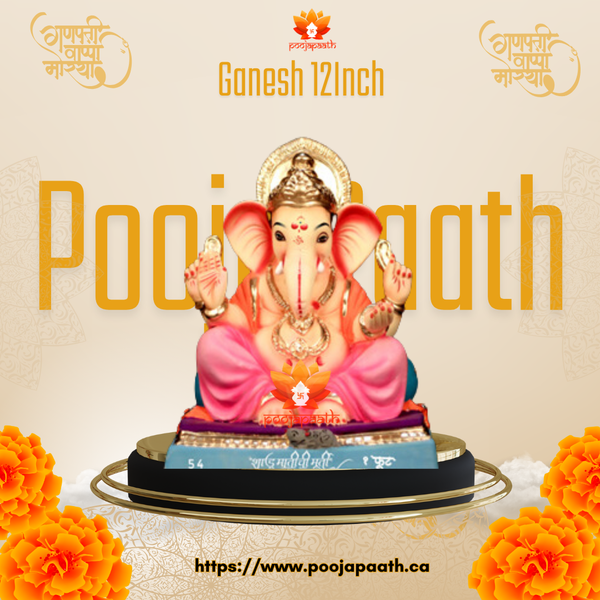 Mayureshwar Ganpati ji  Eco Friendly Idol- 12 Inch #GaneshChaturthi