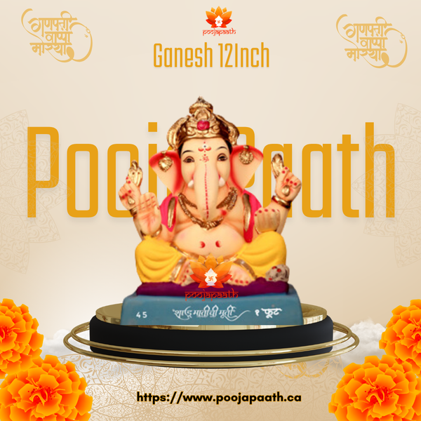 Potya Ganpati ji  Eco Friendly Idol- 12 Inch #GaneshChaturthi