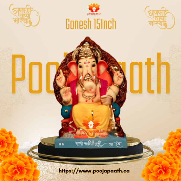 Lalbaughcha Raja  Ganesh ji  Eco Friendly Idol- 15 Inch #GaneshChaturthi