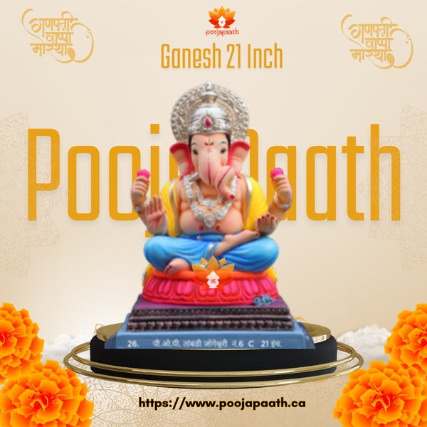 Adi Ganesh ji Eco Friendly Idol- 21 Inch #GaneshChaturthi