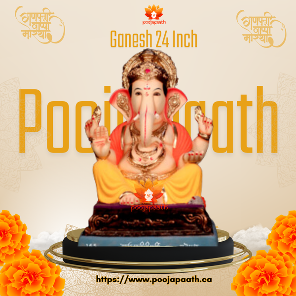 Ganesh ji Potya/Titwala Eco Friendly Idol- 24 Inch #GaneshChaturthi