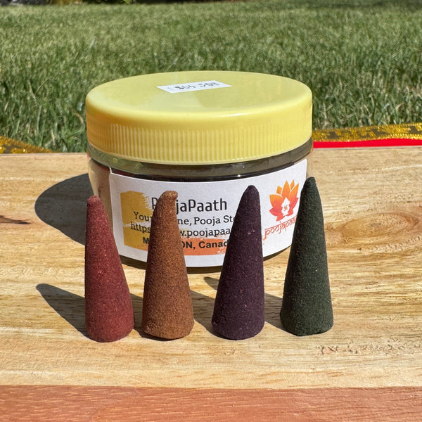 Prarthana Pure – Handcrafted Dhoop Cones for Aarti & Hawan