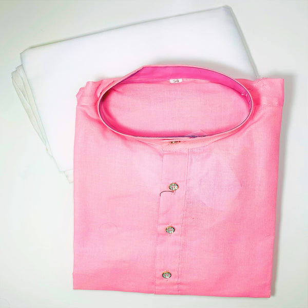 Simplicity for Winning Pink Kurta Set