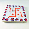 Swastik Marble Chowki