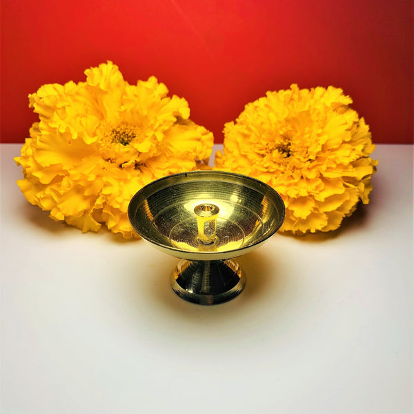 Traditional Diya in Brass Metal