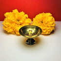 Traditional Pooja Thali in Brass