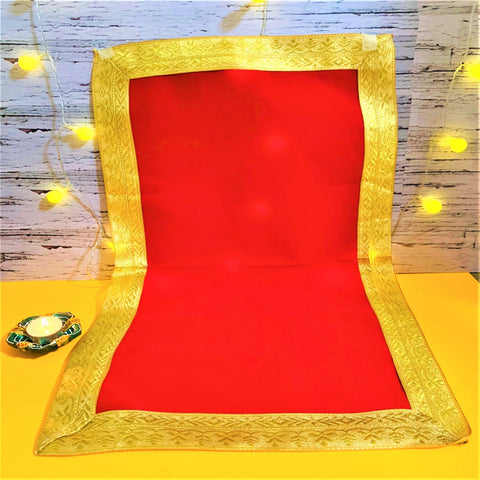 Traditional Pooja Thali in Brass